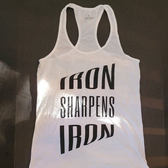 Beacon Threads Iron Sharpens Iron Tank Top | Womens | SizeXL - Picture 1 of 3